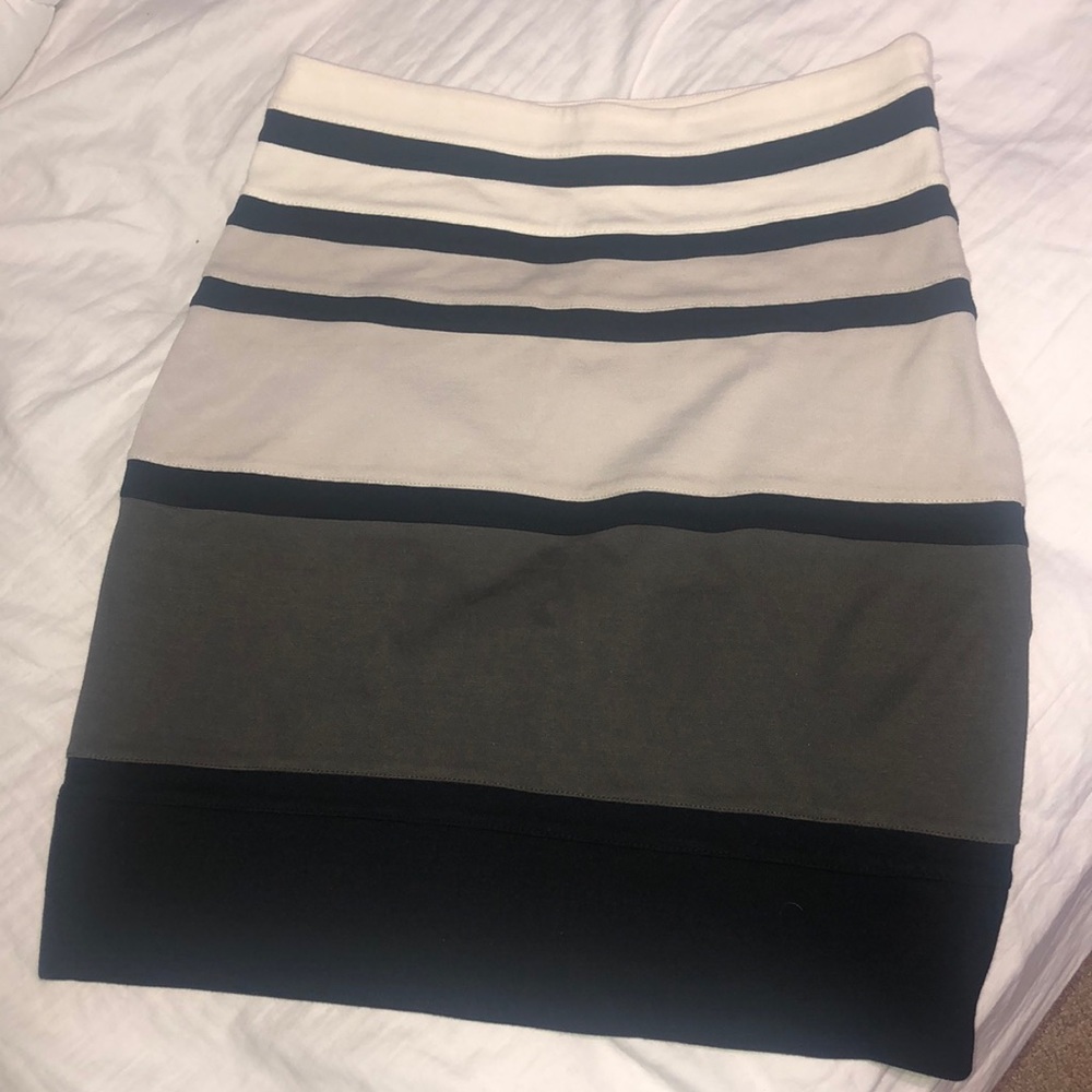 EXPRESS Striped Skirt